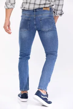 Erkek Jeans Pantolon Açıkmavi
