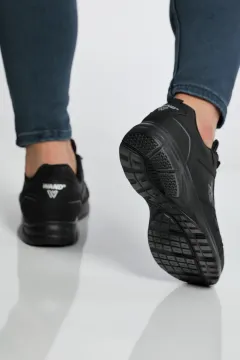 Erkek Bağcıklı Spor Ayakkabı Siyah