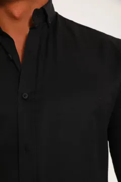Erkek Basic Gömlek Siyah