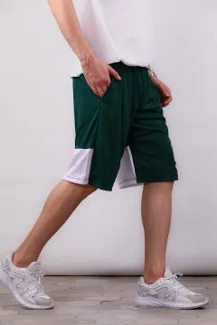 Erkek Basketbol - Futbol Spor Şort Yeşil