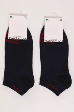 Erkek İkili Patik Çorap(40-45 Beden Aralığında Uyumludur) Lacivert