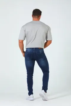 Erkek Jeans Pantolon Açıklacivert