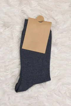 Erkek Soket Çorap (40-45 Uyumludur) İndigo