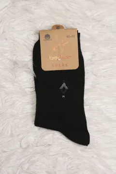 Erkek Soket Çorap (40-45 Uyumludur) Siyah