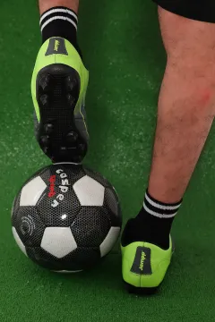 Erkek Krampon Halısaha Futbol Ayakkabısı Füme