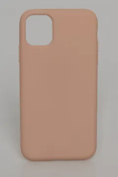 Iphone12 Premium Silikon Kılıf K.bej