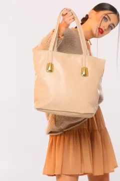Kadın Günlük Çanta Bej