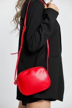 Kadın Günlük Çapraz Çanta Kırmızı