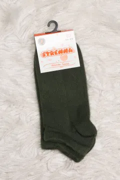 Kadın Kışlık Patik Çorap (36-40 Uyumludur) Haki