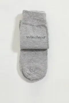 Kadın Soket Çorap (35-38 Uyumludur) Gri