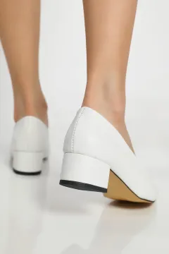 Kadın Topuklu Ayakkabı Beyaz