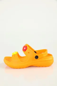 Kız Çocuk Günlük Rahat Sandalet Terlik Orange