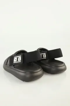 Kız Çocuk Günlük Sandalet Terlik Siyah