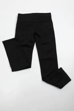 Kız Çocuk Jeans Pantolon Siyah