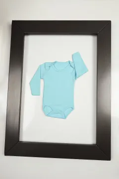 Kız-erkek Bebek Çıtçıtlı Body-zıbın Mavi