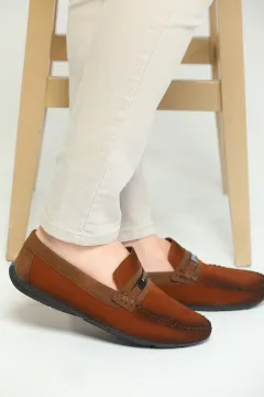 Erkek Loafer Günlük Babet Ayakkabı Tabasüet