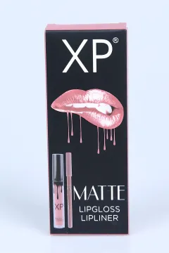 Xp Matte Lipgloss+lipliner 01