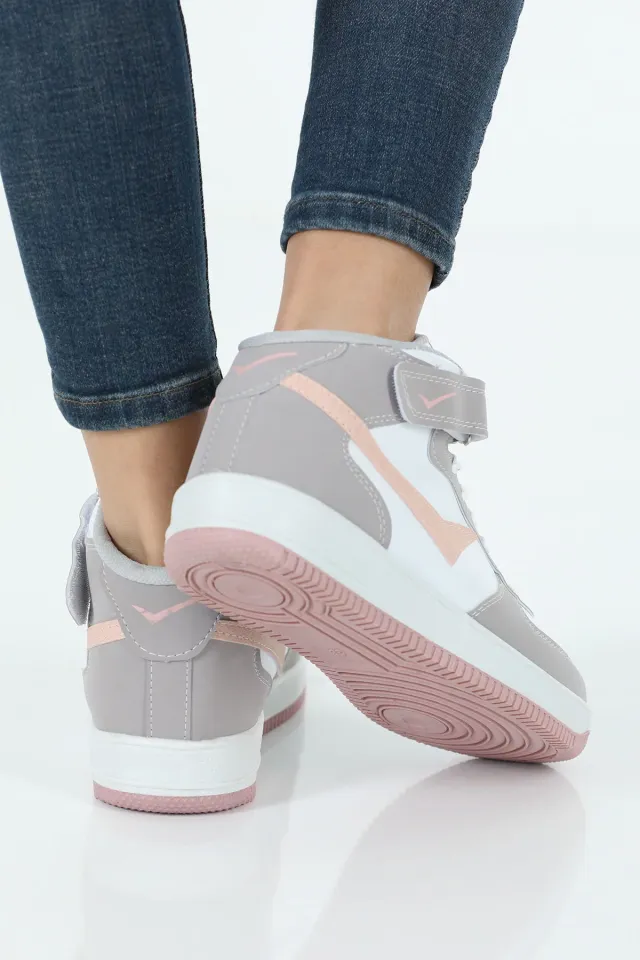 Kadın Boğazlı Jordan Mevsimlik Spor Ayakkabı Beyazpudra