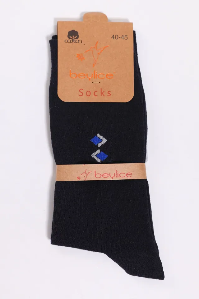 Erkek Soket Çorap (40-45 Uyumludur) Lacivert