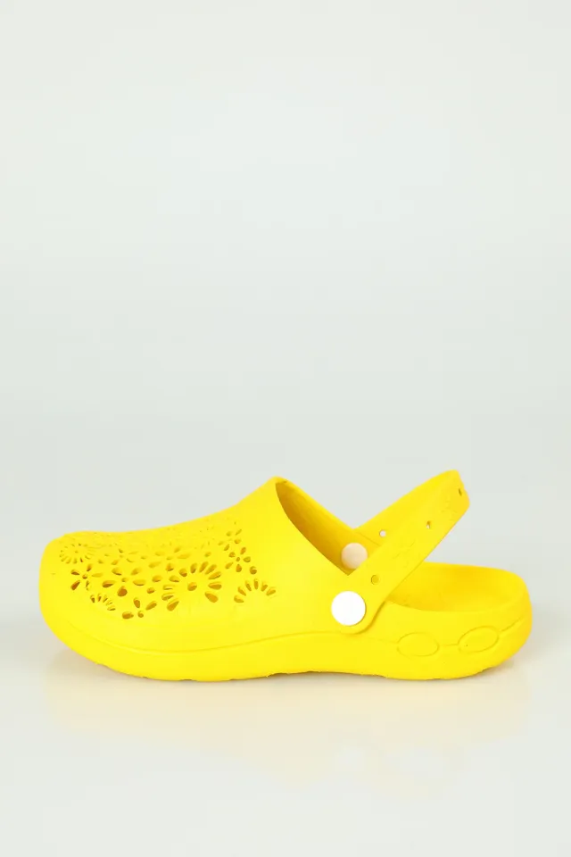 Kadın Günlük Sandalet Terlik Sarı