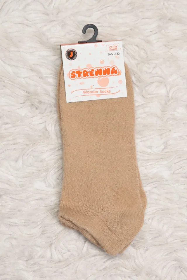 Kadın Kışlık Patik Çorap (36-40 Uyumludur) Vizon