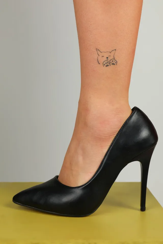 Kadın Stiletto Topuklu Ayakkabı Siyah