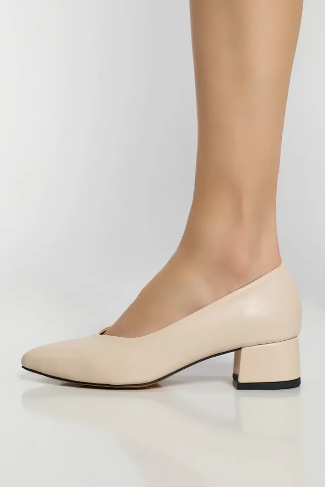 Kadın Topuklu Ayakkabı Taş