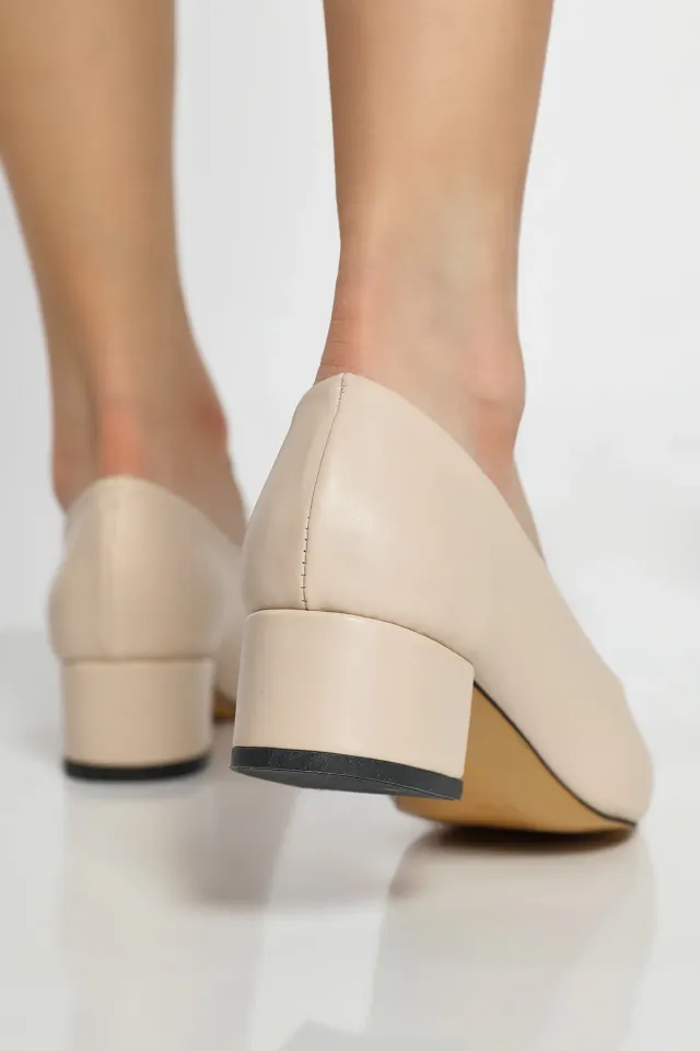 Kadın Topuklu Ayakkabı Taş