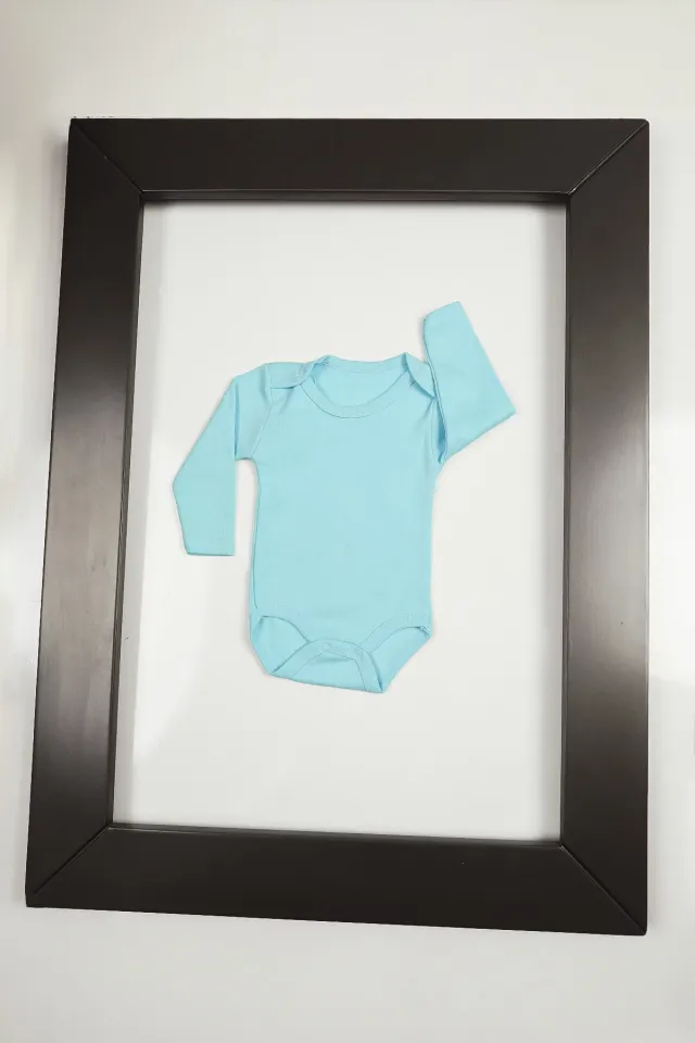 Kız-erkek Bebek Çıtçıtlı Body-zıbın Mavi