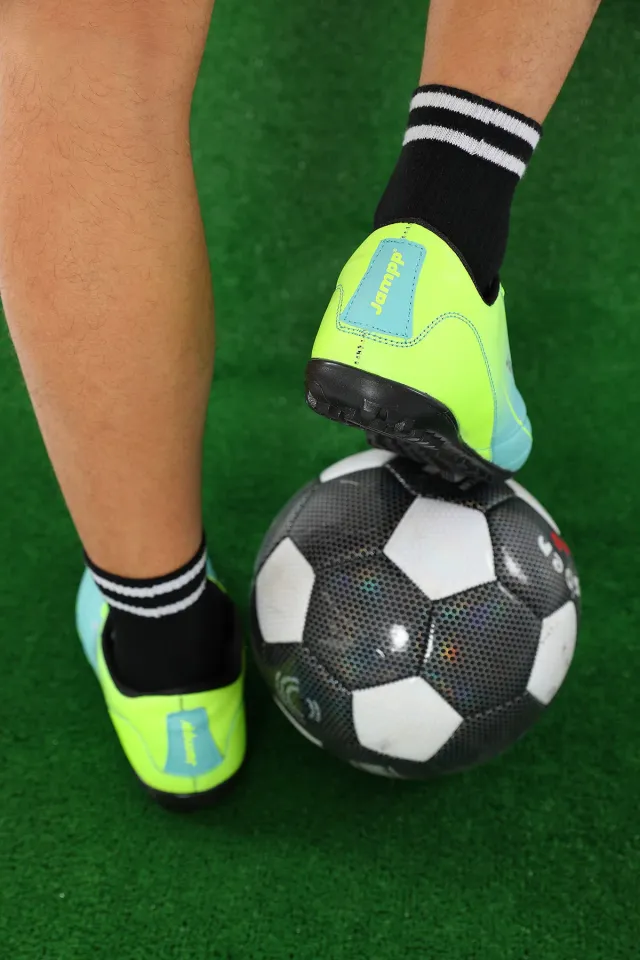 Erkek Bağcıklı Halısaha Futbol Ayakkabısı Mint