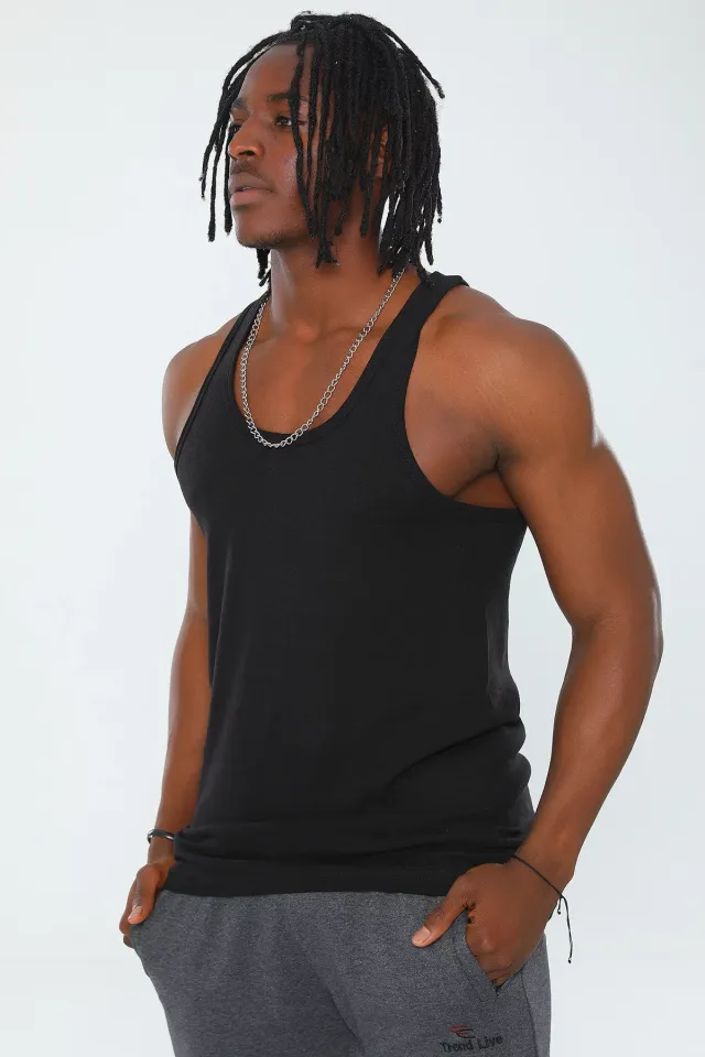 Erkek Rambo Spor Atlet Siyah
