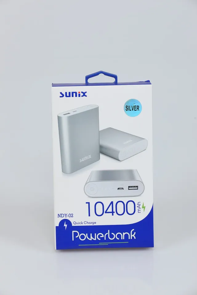 Sunix Ndy-02 10400 Mah Powerbank Gri